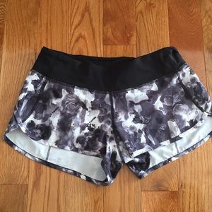 Lululemon Running Shorts 2.5 inch length size 4